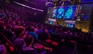 A video game tournament in Seattle in July. Pro gaming, called e-sports, is becoming a lucrative worldwide spectator sport. Credit Stuart Isett for The New York Times