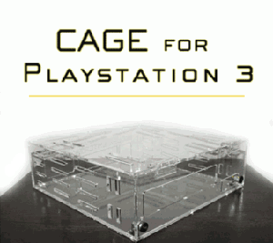 Playstation 3 PS3 CAGE Security Case