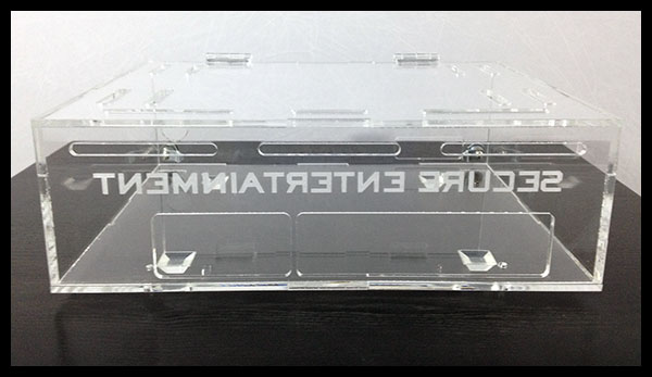 PS3 computer game acrylic display box (case only)