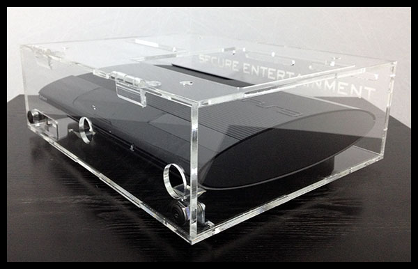 PS3 computer game acrylic display box (case only)